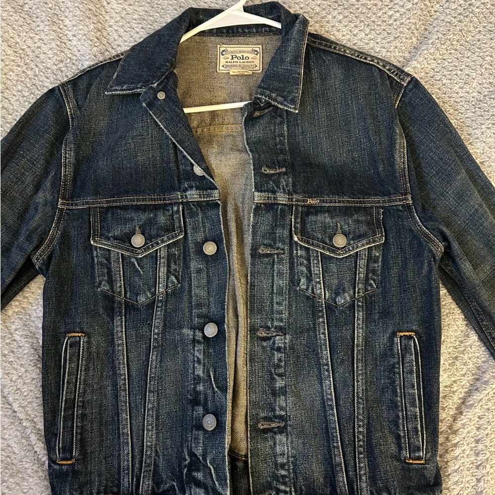 Ralph Lauren Blue Lightweight Shirt Jacket